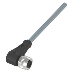 Cabo Munido De Conexão Pvc Cinza M12X1 10 Metros 30Vdc Bcc036M
