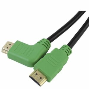 Cabo HDMI 2.0 Ultrahd 3D 4K 3 Metros 90 Graus Preto