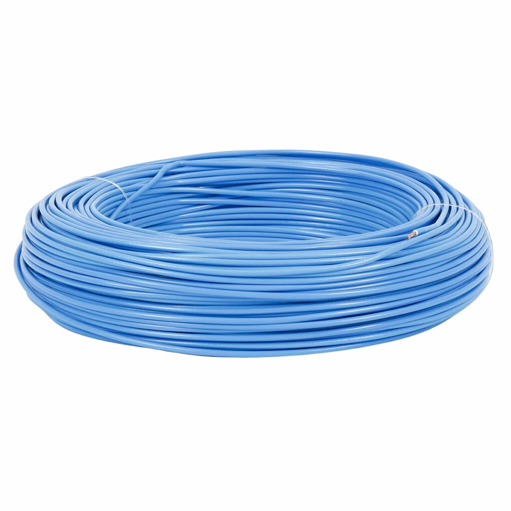 Cabo Normal Cabo Flexível 750V Atox 4,00Mm Azul 70G 100 Metros – Romajo