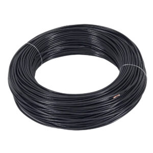 Cabo Flexível 500V Pvc 0,30Mm Preto 70G 100 Metros