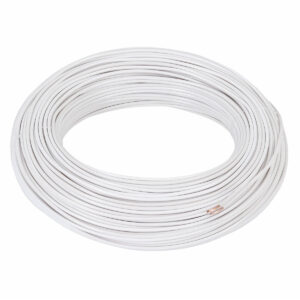 Cordão Paralelo 300V Pvc 2X22Awg Branco 70G 100 Metros