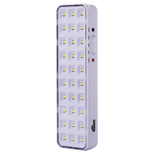 Luminária Emergência Led 0,5-1,5W Bivolt Com 30 LEDs 100Lm 2,5H Ip20