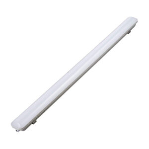Luminária Hermetica Led Sobrepor 15W Bivolt 6500K Luz Branca Cinza