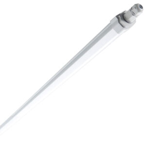 Luminária Hermética Led Sobrepor 53W 220-240V 6500K Luz Branca Cinza Difusor Policarbonato 6800Lm IP65 911401800784