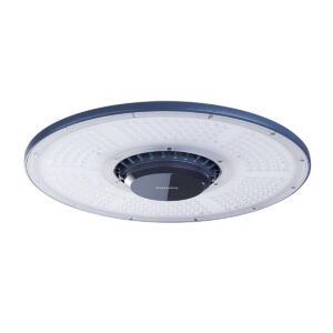 Luminária Industrial Highbay Led Preto 155W Bivolt 6500K Luz Branca