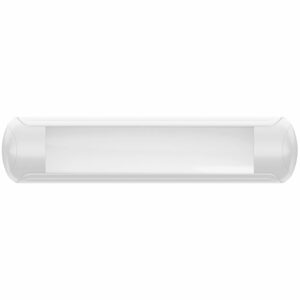 Luminária Linear Led Sobrepor Retangular Branco 16W Bivolt 5000K Luz Do Dia