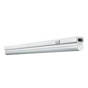 Luminária Linear Led Sobrepor Retangular Branco 8W Bivolt 4000K Luz Neutra
