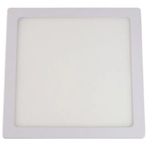 Luminária Painel Led Embutir Quadrado Branco 6W Bivolt 6500K Luz Branca 410Lm