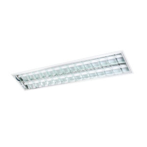 Luminária Tubular Embutir Retangular 2X28W G5