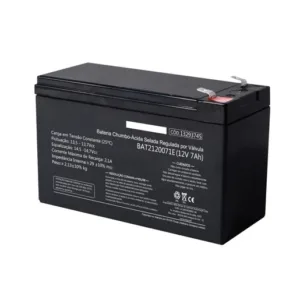 Bateria selada VRLA 12 V 7 Ah