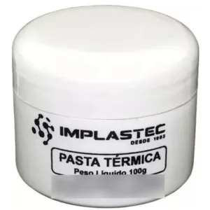 Pasta Térmica Implastec 100g Cor Branco