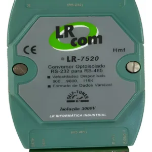 Conversor Optoisolado Lr Com Lr 7520 Rs-232 Para Rs-485
