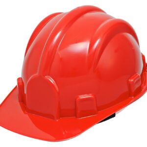Capacete Plástico Polipropileno Tipo II Classe B Aba Frontal Vermelho