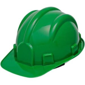 Capacete Plástico Polipropileno Tipo II Classe B Aba Frontal Verde