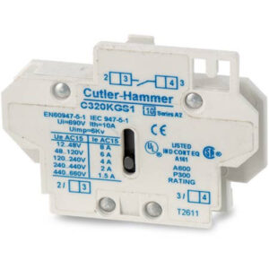 Contato Auxiliar Cutler-Hammer C320KGS1
