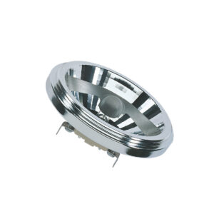 Lâmpada Halógena Ar111 100W 12V G53 Luz Amarela 24G Dimerizável