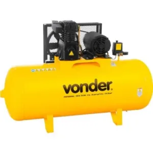Compressor de ar 20 pés 183L 5 hp 125 lbs trifásico - VDCSL