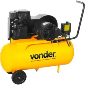 Compressor de ar 7,4 pés 23,5L 1,5 hp 125 lbs monofásico 110V