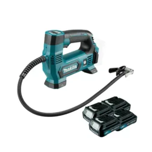 Compressor de Ar 12V 1.5Ah com 4 Baterias sem Carregador MP100DZ-4BAT MAKITA