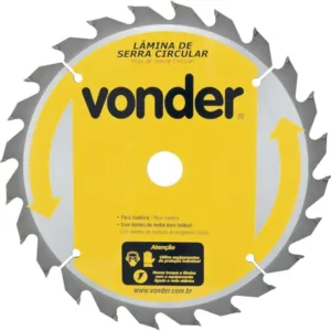 Lâmina de Serra Circular com 24 Dentes 235x25 4650235240 VONDER