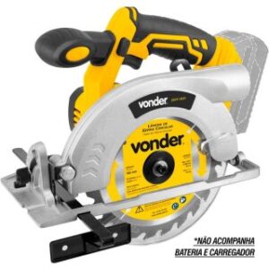 Serra circular, bateria intercambiável de 18 V, 165 mm, sem bateria e sem carregador, ISCV 1831, VONDER