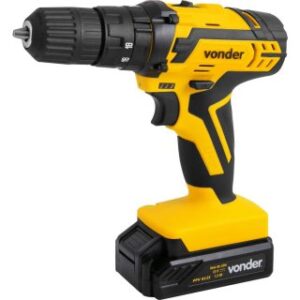 Parafusadeira/furadeira de impacto a bateria 12 V fonte de carregamento bivolt automática PFV 012I Vonder 60.01.000.012