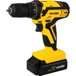 Parafusadeira/furadeira a bateria 12 V fonte de carregamento bivolt automática PFV 012 Vonder 60.01.012.000