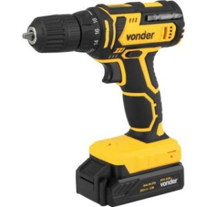 Parafusadeira/furadeira a bateria 20 V fonte de carregamento bivolt automática PFV 020 Vonder 60.01.020.000