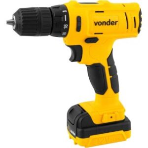 Parafusadeira/furadeira a bateria 12 V fonte de carregamento bivolt automática PFV 120 Vonder 60.01.100.120