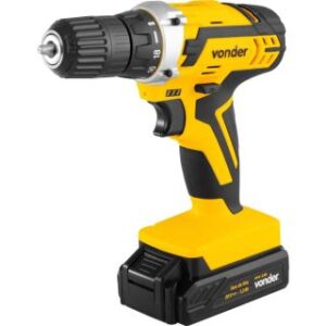 Parafusadeira/furadeira a bateria 20 V fonte de carregamento bivolt automática PFV 238 Vonder 60.01.238.000