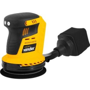 Lixadeira roto-orbital bateria intercambiável de 18 V sem bateria e sem carregador ILOV 1813 Vonder 60.04.181.300