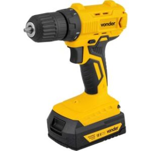 Parafusadeira furadeira a bateria 18 V com bateria e com carregador IPFV 1852 Vonder 60.04.185.200