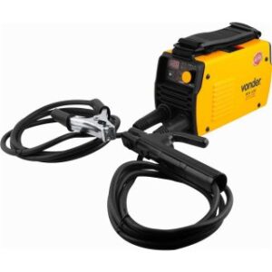 Inversor para solda com eletrodo e TIG 120 A RIV 120 com display digital e maleta plástica 220V monofásico Vonder 68.78.120.220
