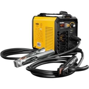 Inversor para solda com eletrodo e TIG 120 A RIV 122 com display digital monofásico 127V - 220V - Seleção automática Vonder 68.78.122.000
