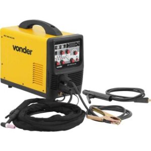 Inversor para solda com eletrodo e TIG 200 A RIV 205 AC/DC 220 V monofásico Vonder 68.78.205.000