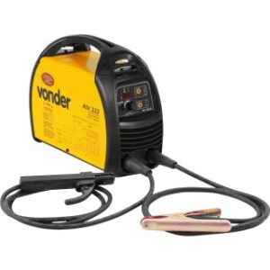 Inversor para solda com eletrodo e TIG 200 A RIV 222 com display digital monofásico 127 V - 220 V - Seleção automática Vonder 68.78.222.000