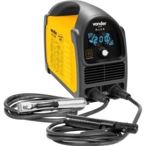 Inversor para solda com eletrodo e TIG 200 A RIV 228 com display LED monofásico 127 V - 220 V - Seleção automática Vonder 68.78.228.000