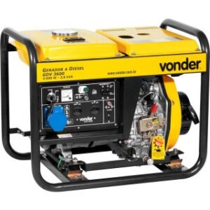 Gerador a diesel 3.600 W 110 V / 220 V GDV 3600 Vonder 68.95.360.000