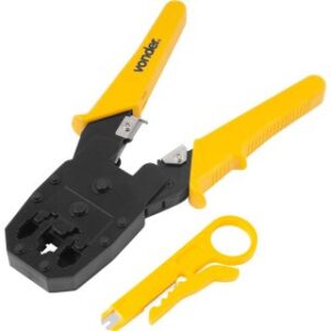 Alicate crimpador RJ11/RJ12/RJ45 ACV 245 Vonder 36.86.245.000