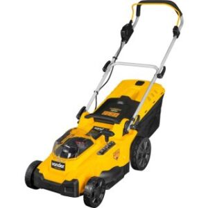 Máquina de cortar grama com recolhedor bateria intercambiável de 18 V + 18 V (36 V) sem baterias e sem carregador IMGV 1844B Vonder 60.04.184.400
