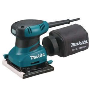 Lixadeira Orbital 114 x 140mm 200W 14.000 OPM com 3 Lixas e Coletor Makita: BO4556