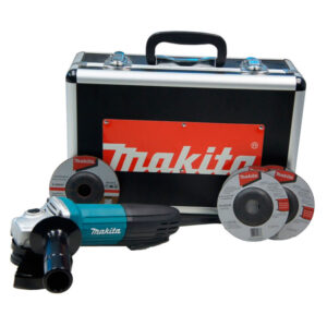 Esmerilhadeira Angular 4.1/2" 115mm 720W com Acessórios e Maleta Makita: GA4534KX