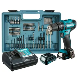 Parafusadeira Furadeira de Impacto 12V 1,5 Ah 3/8 Pol. com Maleta e Acessórios Makita: HP333DWAX1