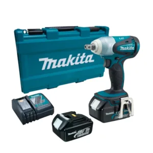 Chave de Impacto 1/2" 230 N.m 2 Baterias 3,0Ah 18V Com Carregador e Maleta Makita: DTW251RFE