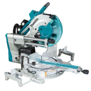 Serra Esquadria Brushless 12" 36V 4400 RPM com 2 Baterias 18V 5.0Ah e Carregador Makita: DLS211PT2