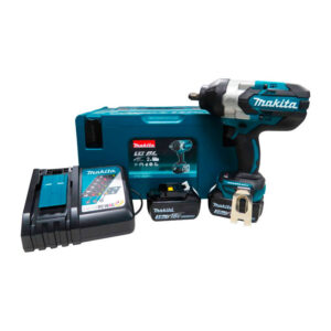 Chave de Impacto Brushless 1/2" 1200Nm 2 Baterias 3,0Ah 18V Com Carregador e Maleta Makita: DTW1002RFJ