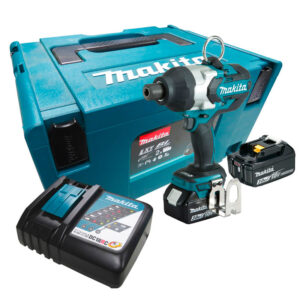 Chave de Impacto Brushless 7/16″ 800Nm 2 baterias 3,0 Ah 18V Carregador e Maleta Makita: DTW800RFJ