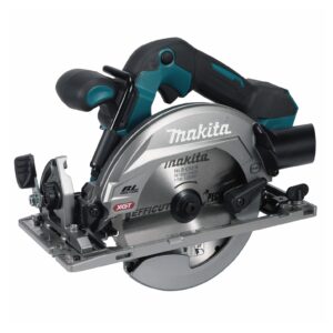 Serra Circular 6-1/2" 165mm 2 Baterias 40V 2,5Ah 5.200 RPM Carregador e Maleta Makita: HS012GD201
