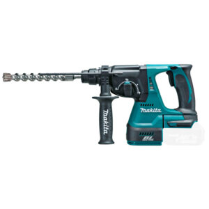 Martelete Perfurador Rompedor Brushless 18V 2,4J 950 RPM Sem Bateria e Carregador Makita: DHR242Z