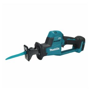Serra Sabre Brushless 18V 3100 GPM com 02 baterias 5,0Ah Carregador e Maleta Makita: DJR189RTJ